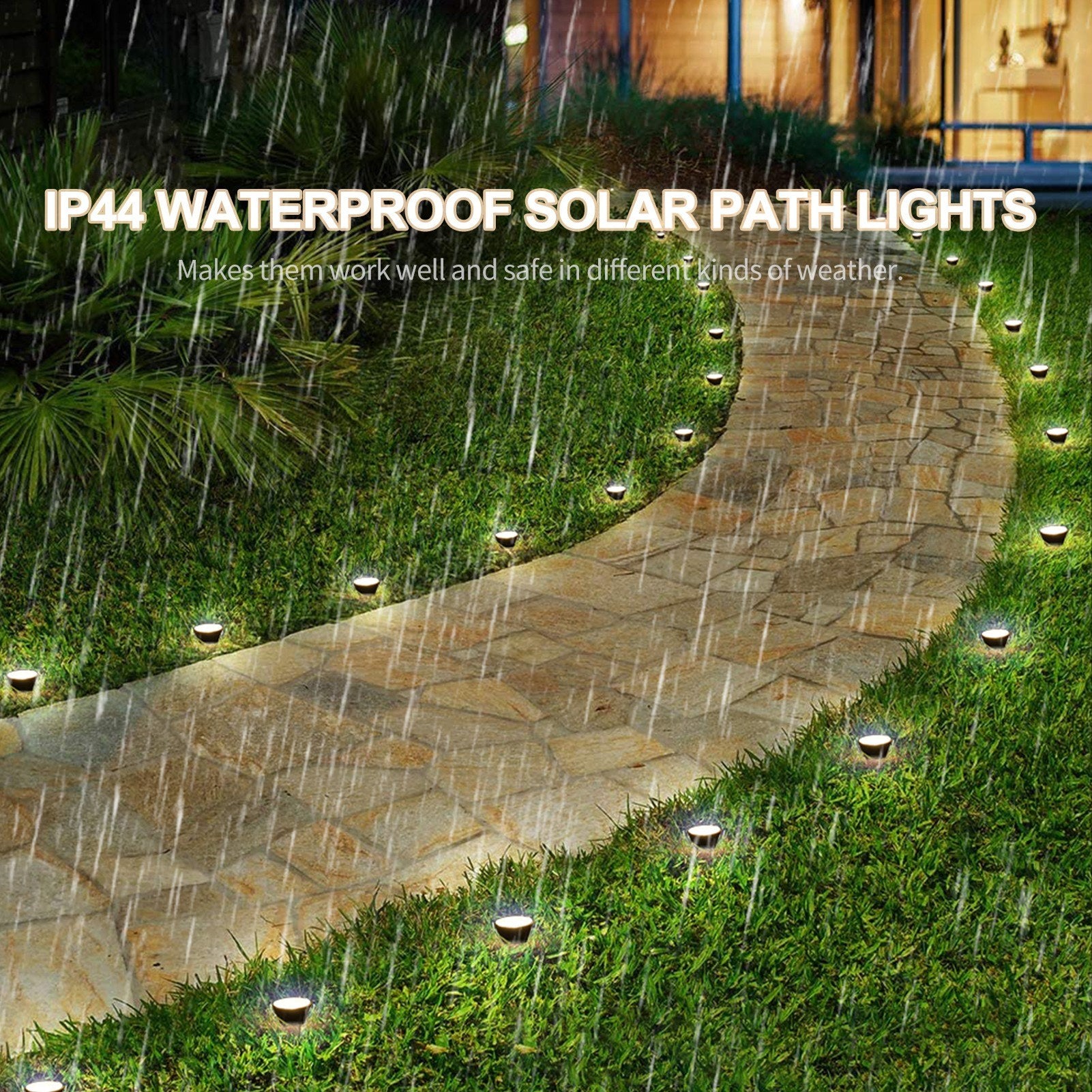 Solar Path Stake Lights Pack 10