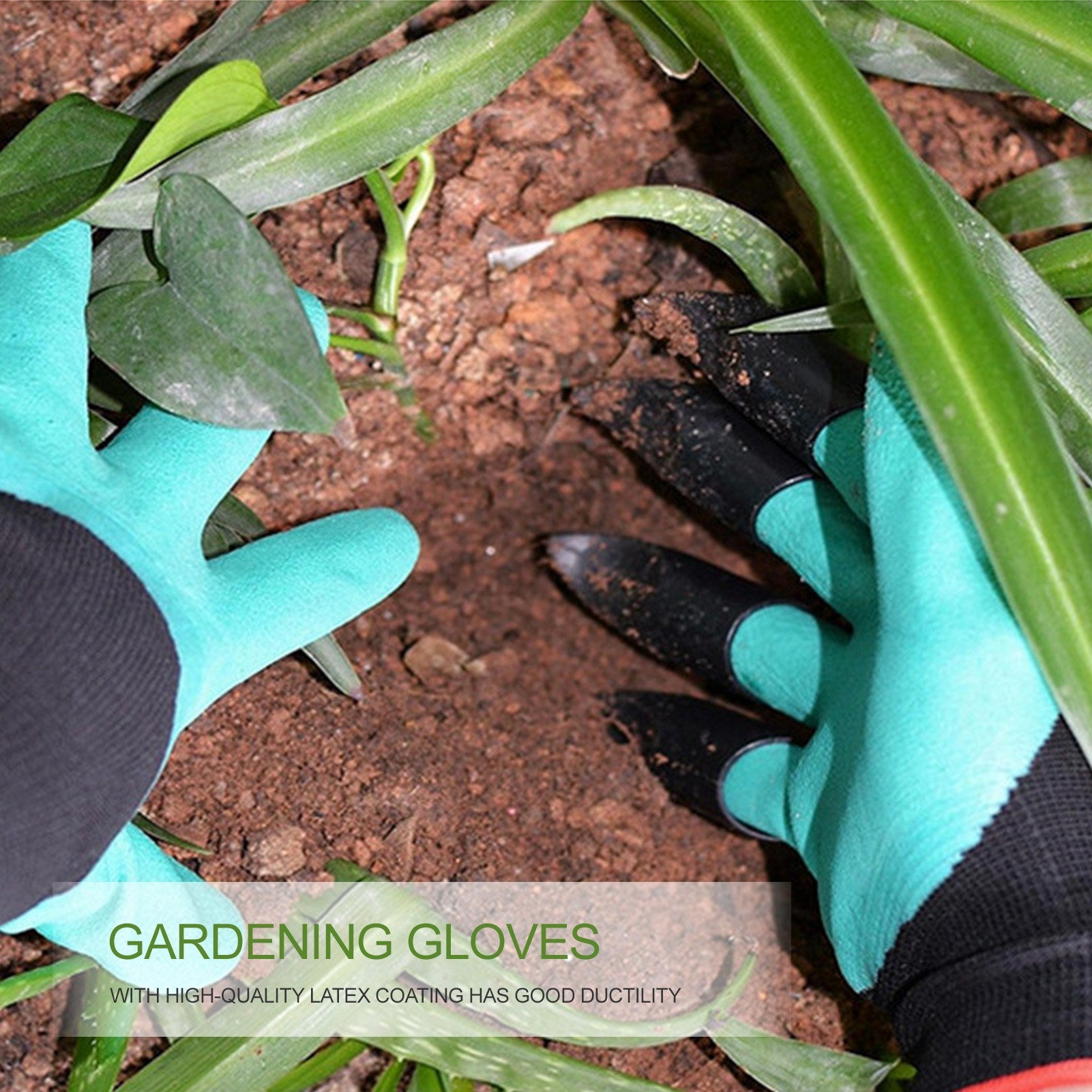 Gardening Gloves with Claw 1 Pair