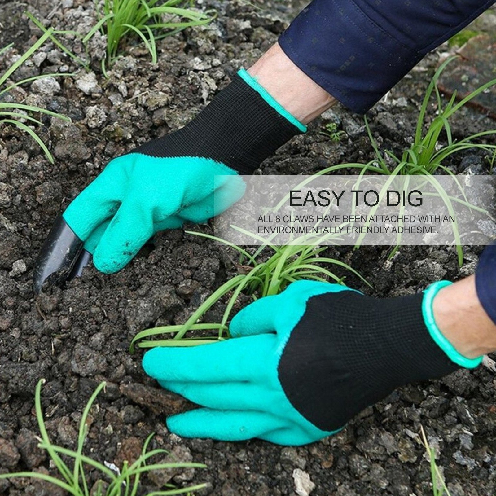 Gardening Gloves with Claw 1 Pair