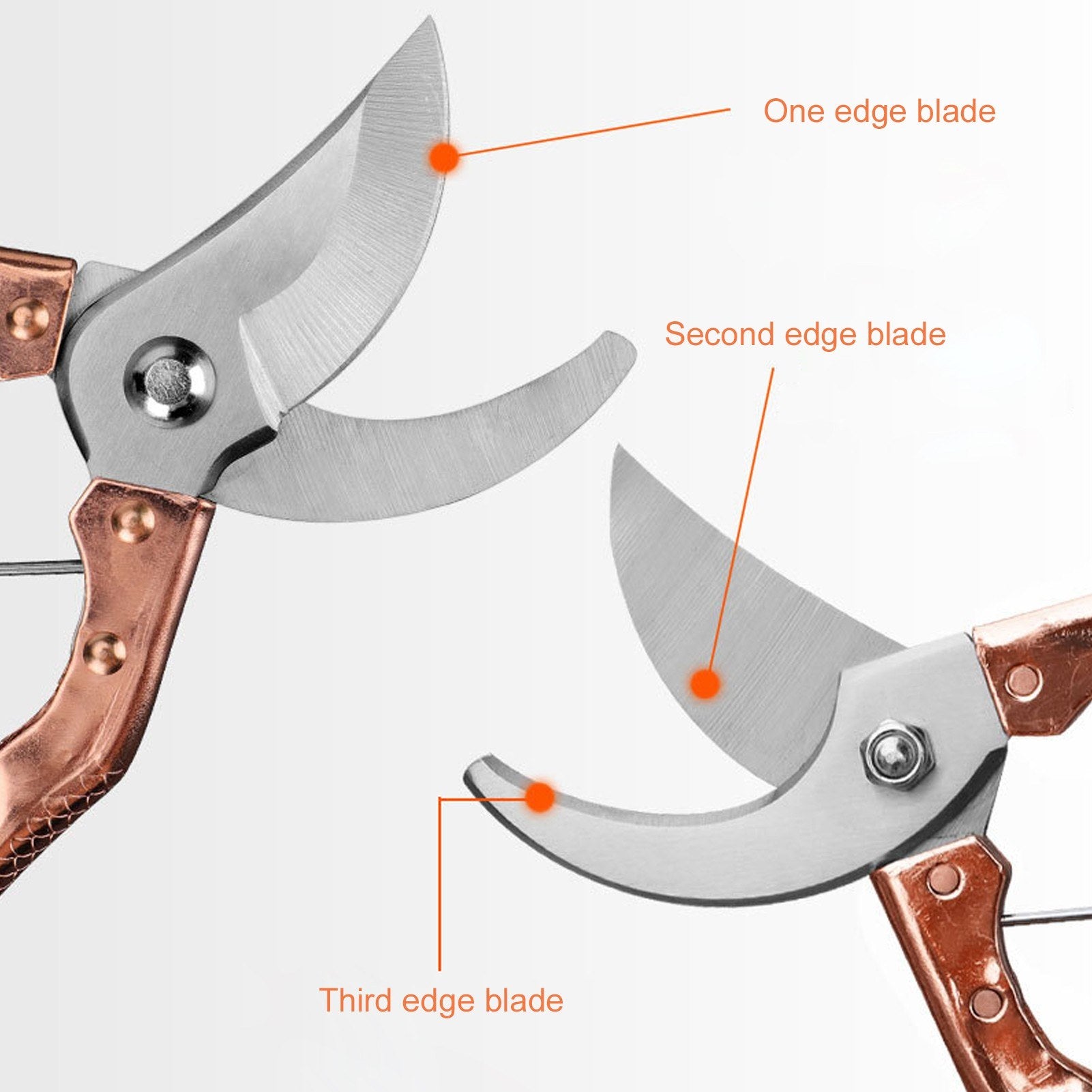 Steel Blade Secateurs