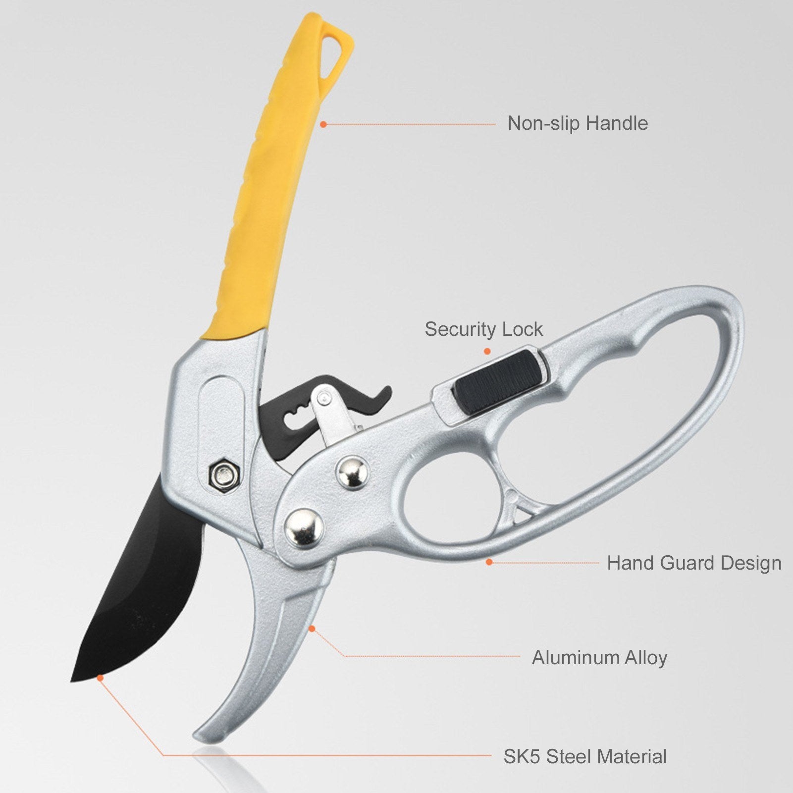 Secateurs Steel Blade Pruning Shears