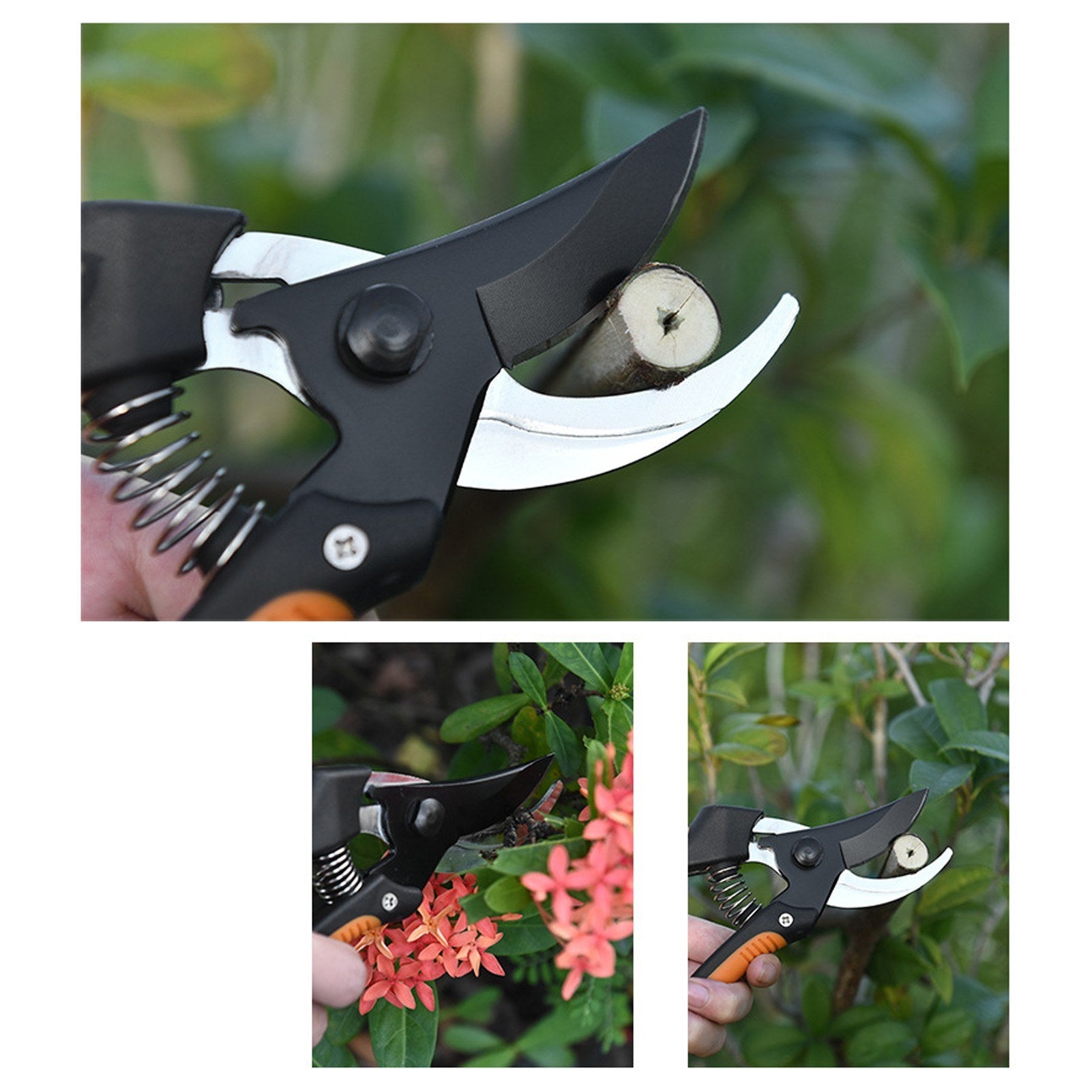 Secateurs Carbon Steel Blade Pruning Shears