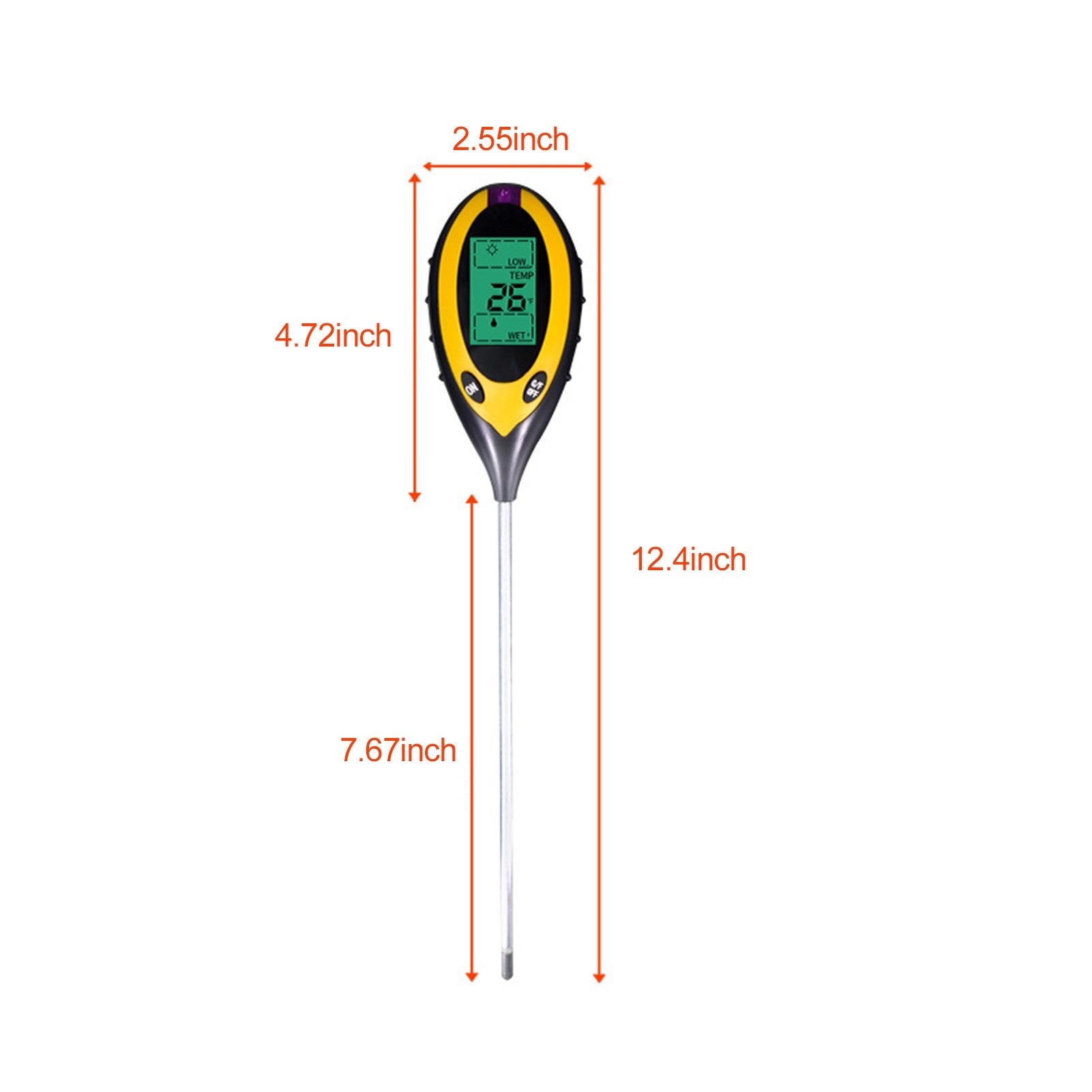 4-in-1 Soil Test PH Moisture Meter