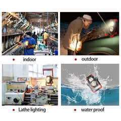 Portable LED Camping Light LED Work Light Outdoor LED Light Powered By Battery For Camping Hiking Emergency Lighting