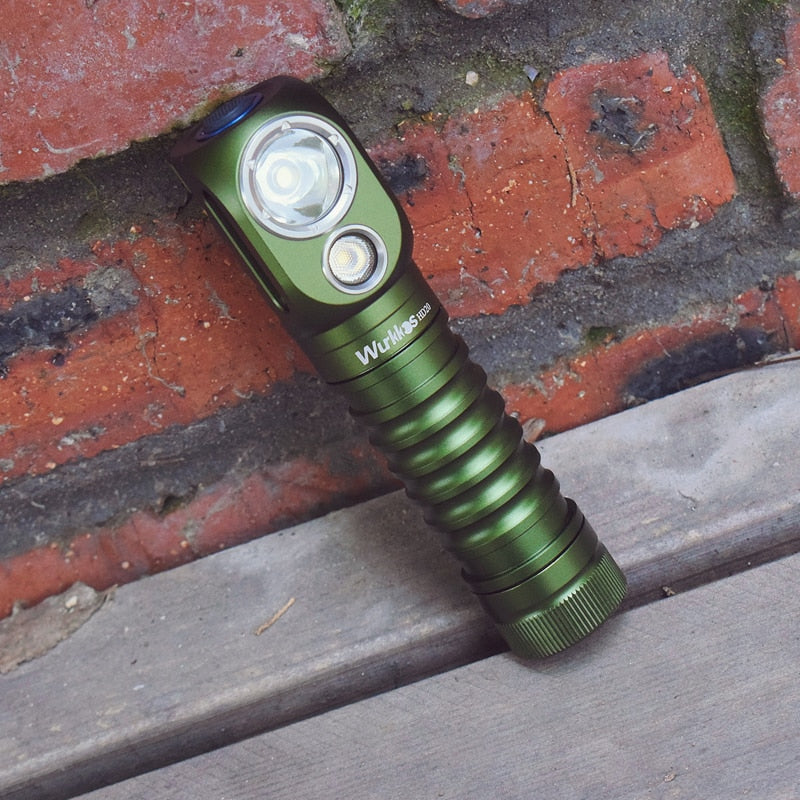Headlamp Rechargeable 21700 Headlight 2000lm Dual LED LH351D XPL USB Reverse Charge Magnetic Tail Work Camp Light