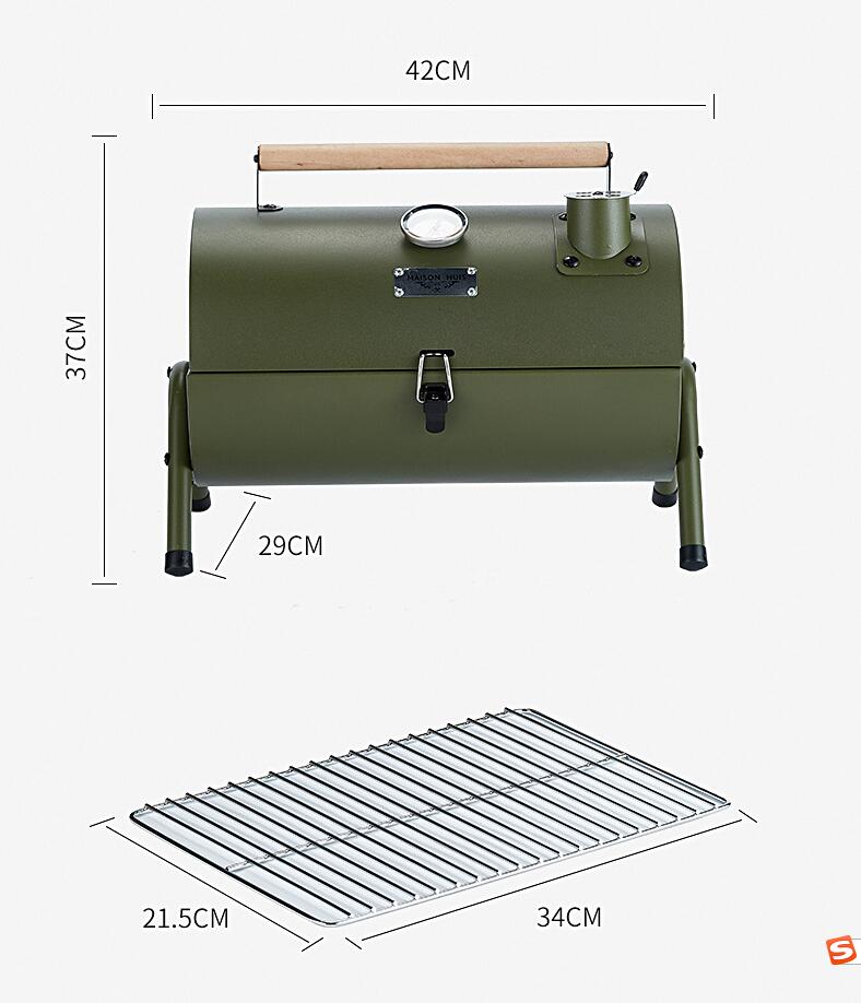 Portable Outdoor Patio Camping Picnic Barbecue Grill