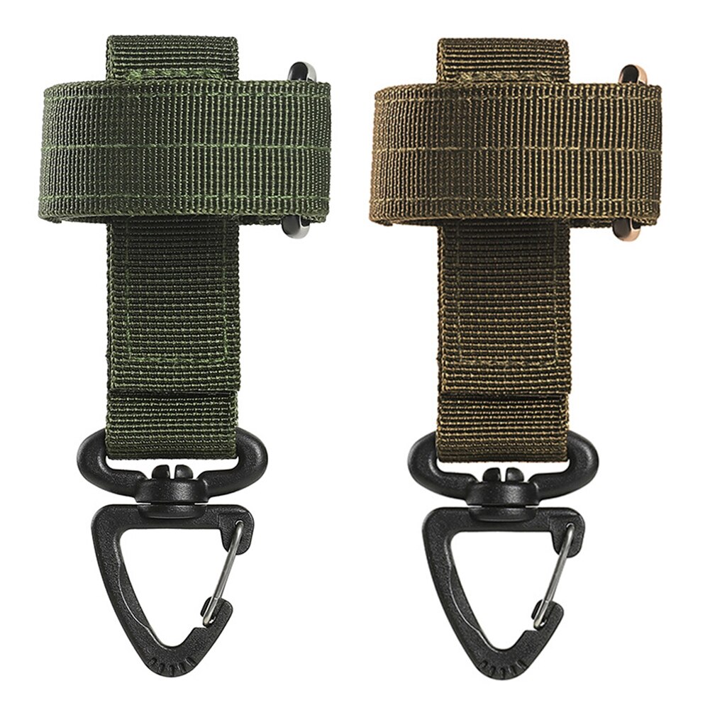 Multipurpose Glove Hook Military Fan Outdoor Tactical Gloves Climbing Rope Storage Buckle Adjust Camping Glove Hanging Buckle