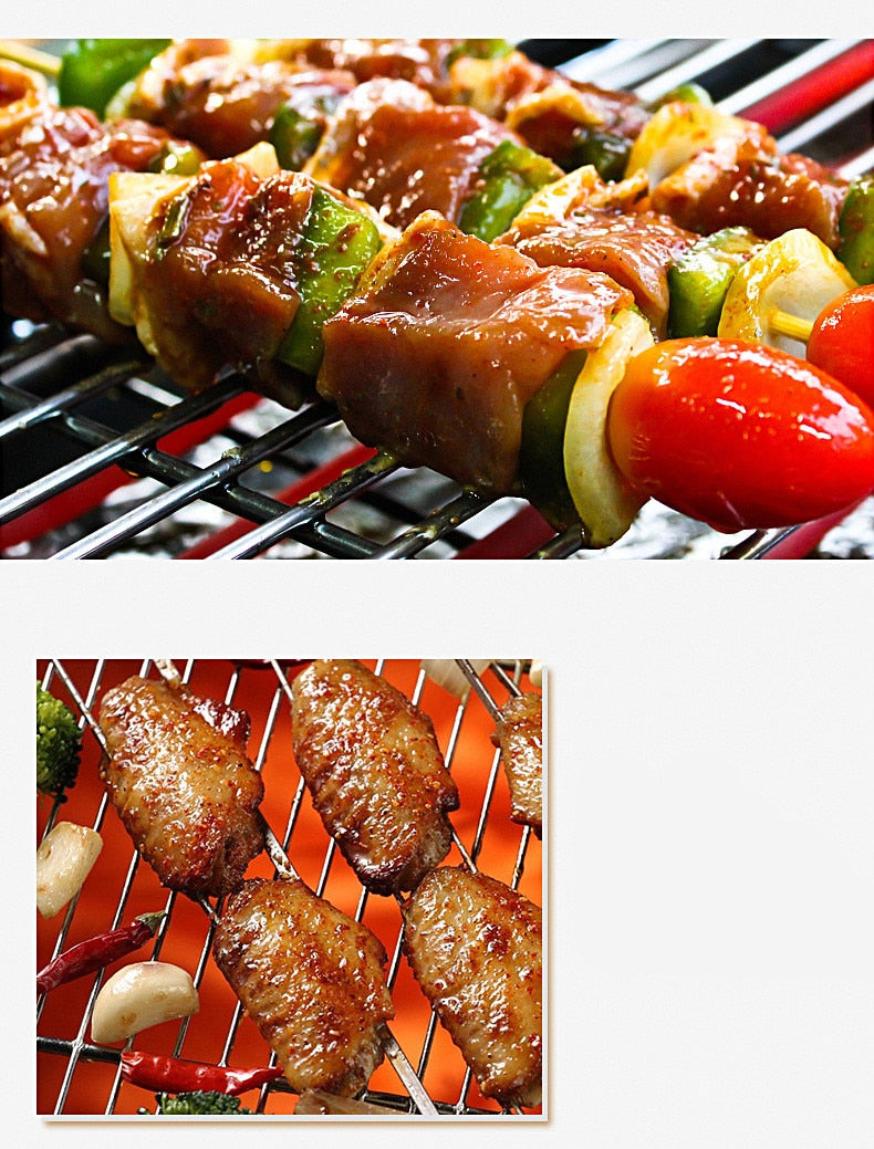 Portable Outdoor Patio Camping Picnic Barbecue Grill