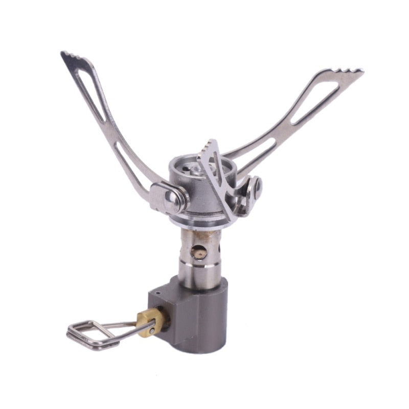 3000W 45g Outdoor Camping Oven Gas Stove Portable Folding Survival Furnace Stove Pocket Picnic Cooking Gas Cooker Camping