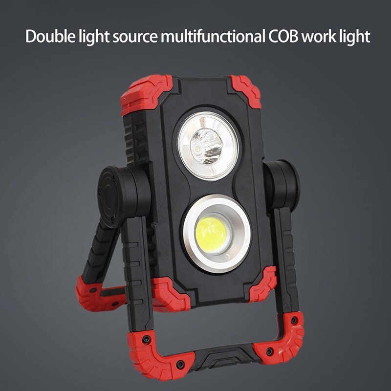 Portable LED Camping Light LED Work Light Outdoor LED Light Powered By Battery For Camping Hiking Emergency Lighting