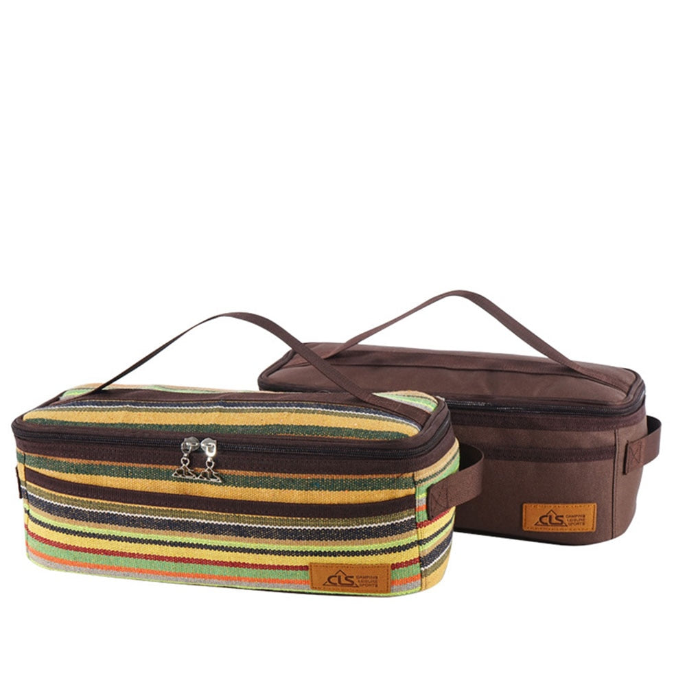 1PC Outdoor Portable Camping Cooker Storage Bag Camping Kitchen Cookware Storage Tools Picnic Bags