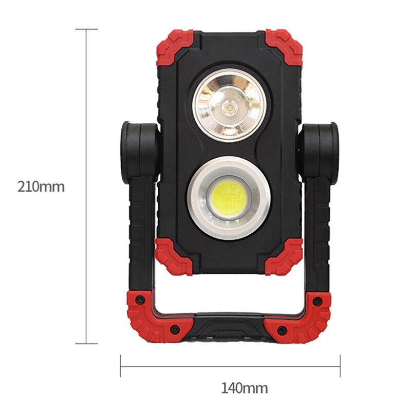 Portable LED Camping Light LED Work Light Outdoor LED Light Powered By Battery For Camping Hiking Emergency Lighting