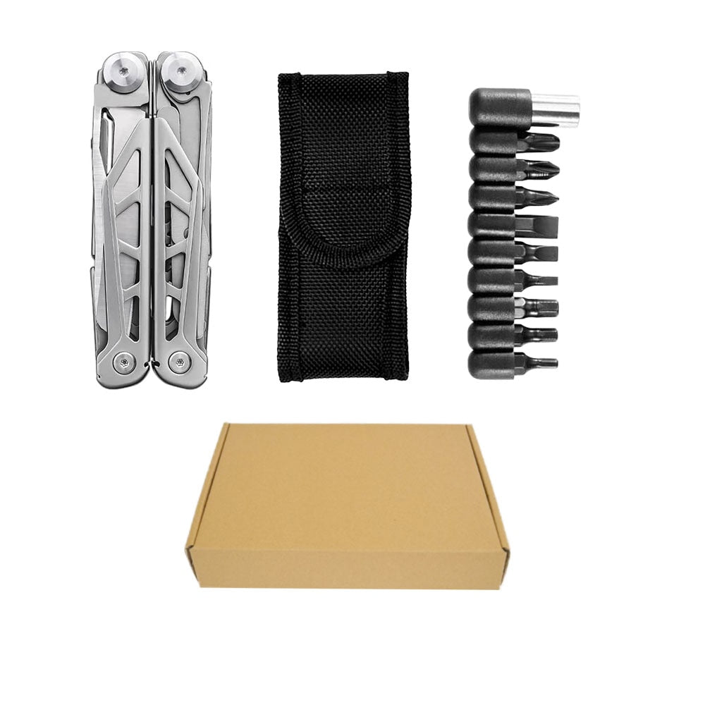 30 IN 1 Multitool Plier Cable Wire Cutter Folding Plier Outdoor Camping Multitool Pocket Mini Portable Folding Pliers