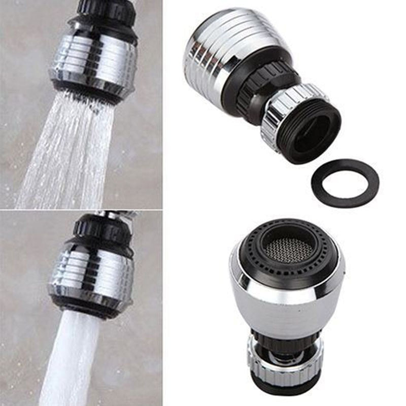 360 Rotate Faucet Kitchen Aerator Water Diffuser Bubbler Saving Filter Shower Head Nozzle Tap Connector