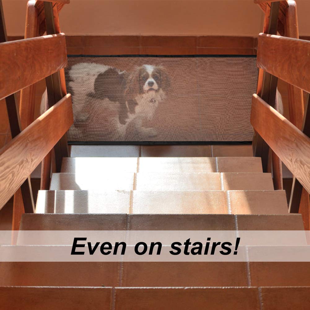 Dog Ingenious Mesh Fence For Indoor and Outdoor Pet Gate Safety Enclosure Supplies