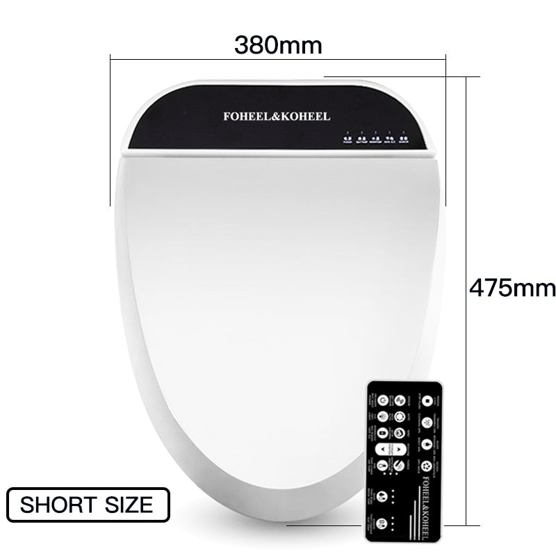 Smart Electronic Bidet Toilet Seat Cover with Remote Control