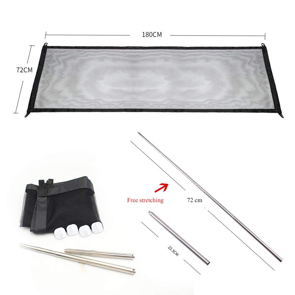 Dog Ingenious Mesh Fence For Indoor and Outdoor Pet Gate Safety Enclosure Supplies