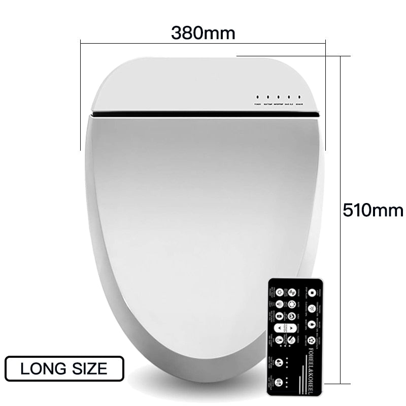 Smart Electronic Bidet Toilet Seat Cover with Remote Control