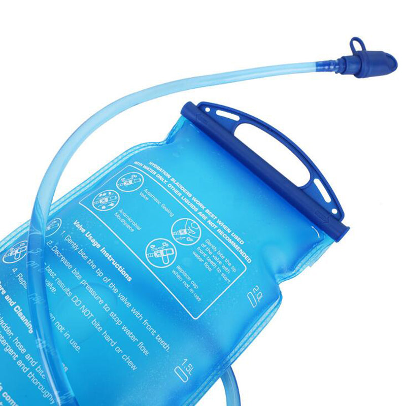 Portable TPU Water Bag 2L Hydration System Bladder Backpack Camping Hiking Climbing Cycling Foldable Drinking Bags TPU PP PEVA