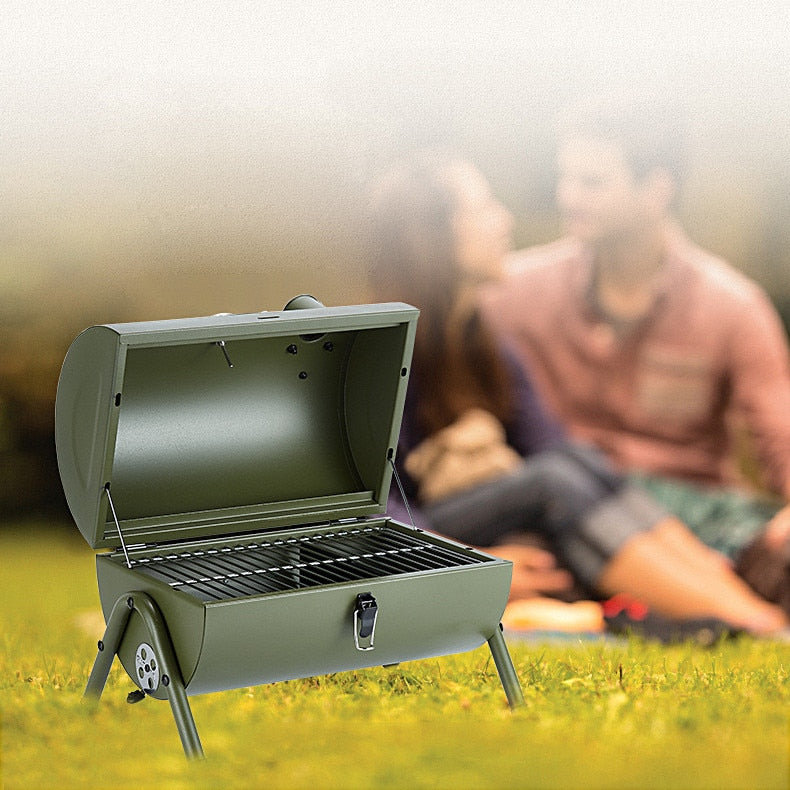 Portable Outdoor Patio Camping Picnic Barbecue Grill