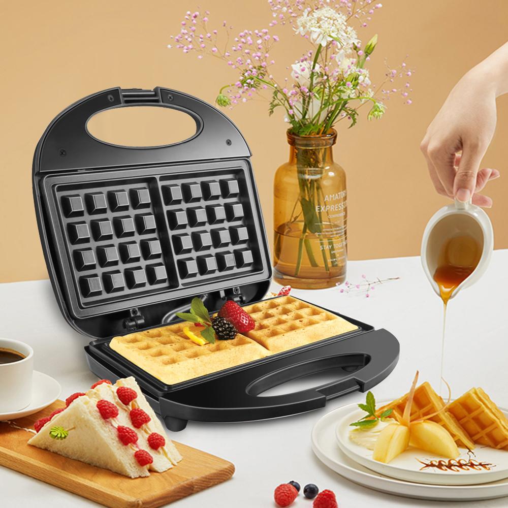 750W Electric Waffles and Sandwich Maker Machine, 220V