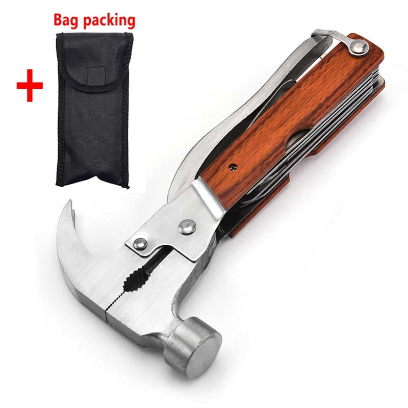 Multifunctional Emergency Outdoor Camping Survival Tools Axe Pliers Pliers Stainless Steel Screwdriver Hatchet Hammer Plier