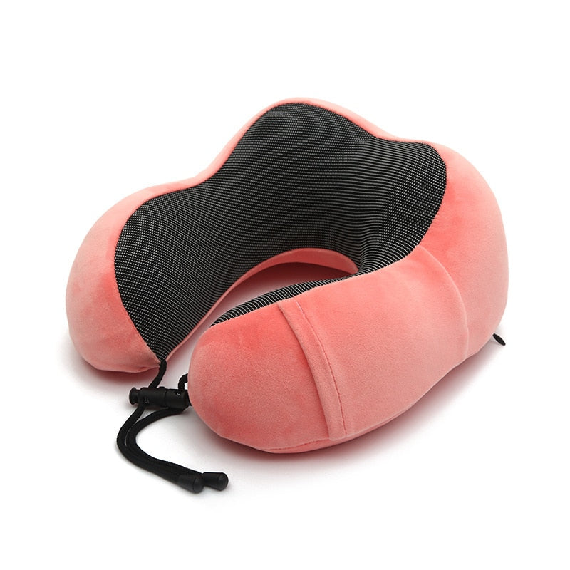 U Shaped Memory Foam Neck Pillows Soft Travel Pillow Cervical Airplane 30*28*14CM Healthcare Bedding