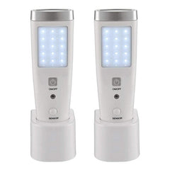 3 In 1 Multi-function Emergency Light Motion Sensor Wall Night Light Battery Powered LED Flashlight For Home Camp Outdoor
