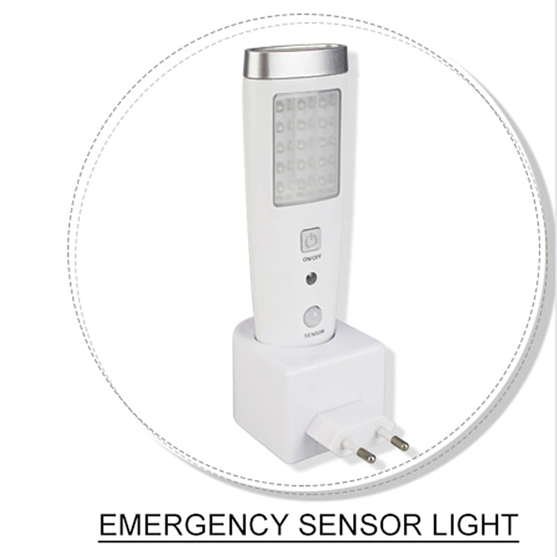 3 In 1 Multi-function Emergency Light Motion Sensor Wall Night Light Battery Powered LED Flashlight For Home Camp Outdoor