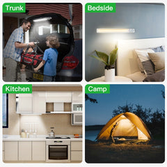 LED Night Light Motion Sensor Lamp Wireless USB Rechargeable for Children Bedroom Cabinet Kitchen Wall