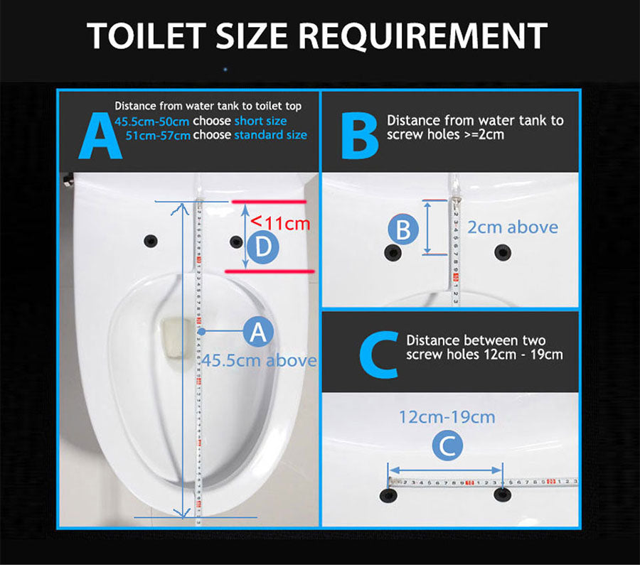 Smart Electronic Bidet Toilet Seat Cover with Child-seat