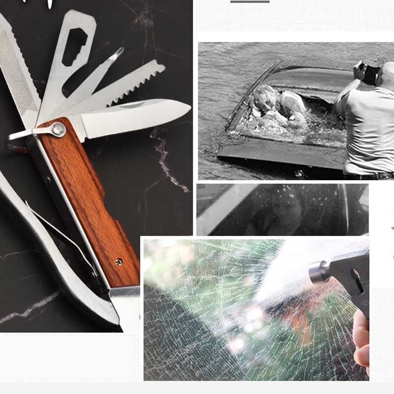 Multifunctional Emergency Outdoor Camping Survival Tools Axe Pliers Pliers Stainless Steel Screwdriver Hatchet Hammer Plier