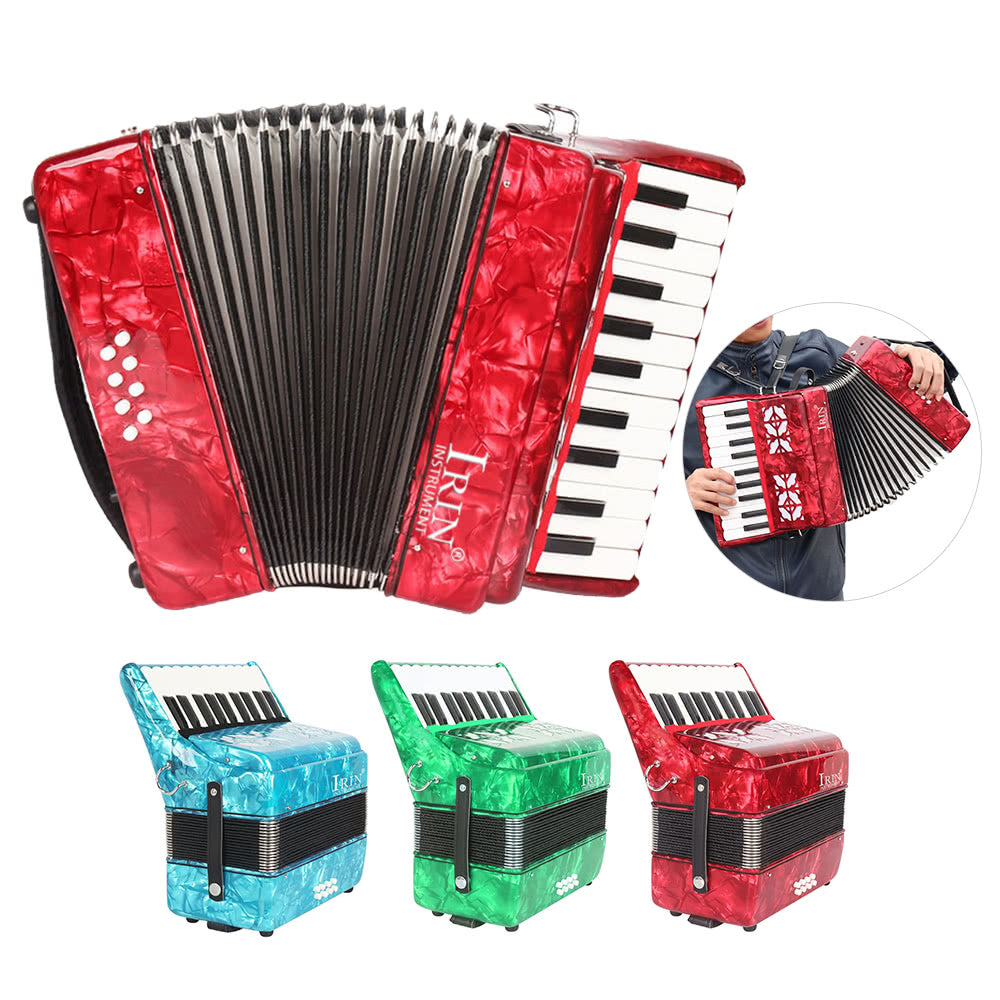 22-Key 8 Bass Piano Accordion