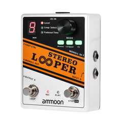 Record Guitar Effect Pedal 10 Independent Loops Max