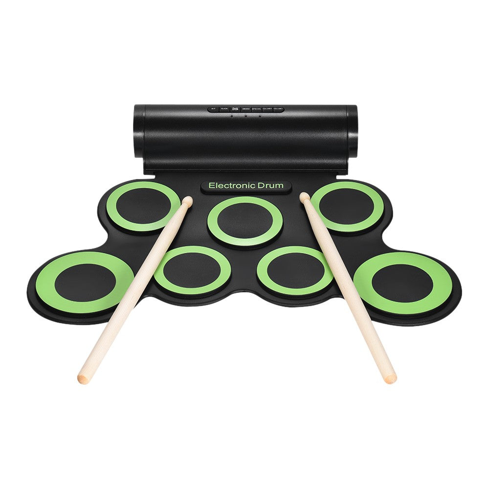 Portable Digital Stereo Electronic Drum Set