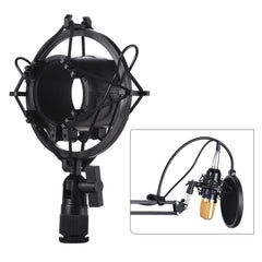 Universal Condenser Microphone Mic Shock Mount Holder Bracket Plastic