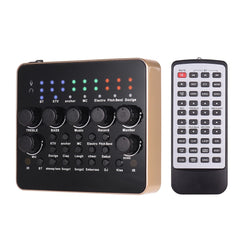 Portable Rechargeable Live Sound Card Voice Changer