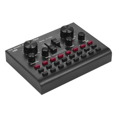 Multifunctional Live Streaming Sound Card USB Audio Interface Mixer Voice Device