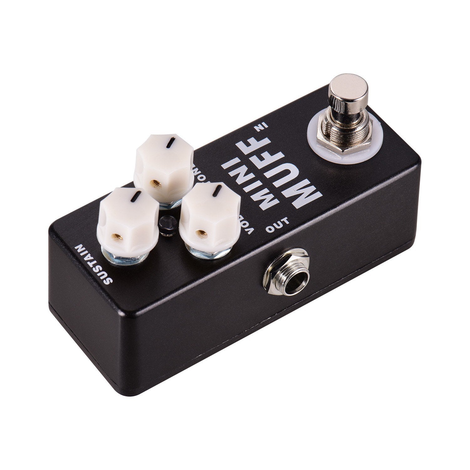 MINI MUFF Electric Guitar Distortion Fuzz Effect Pedal Full Metal Shell True Bypass