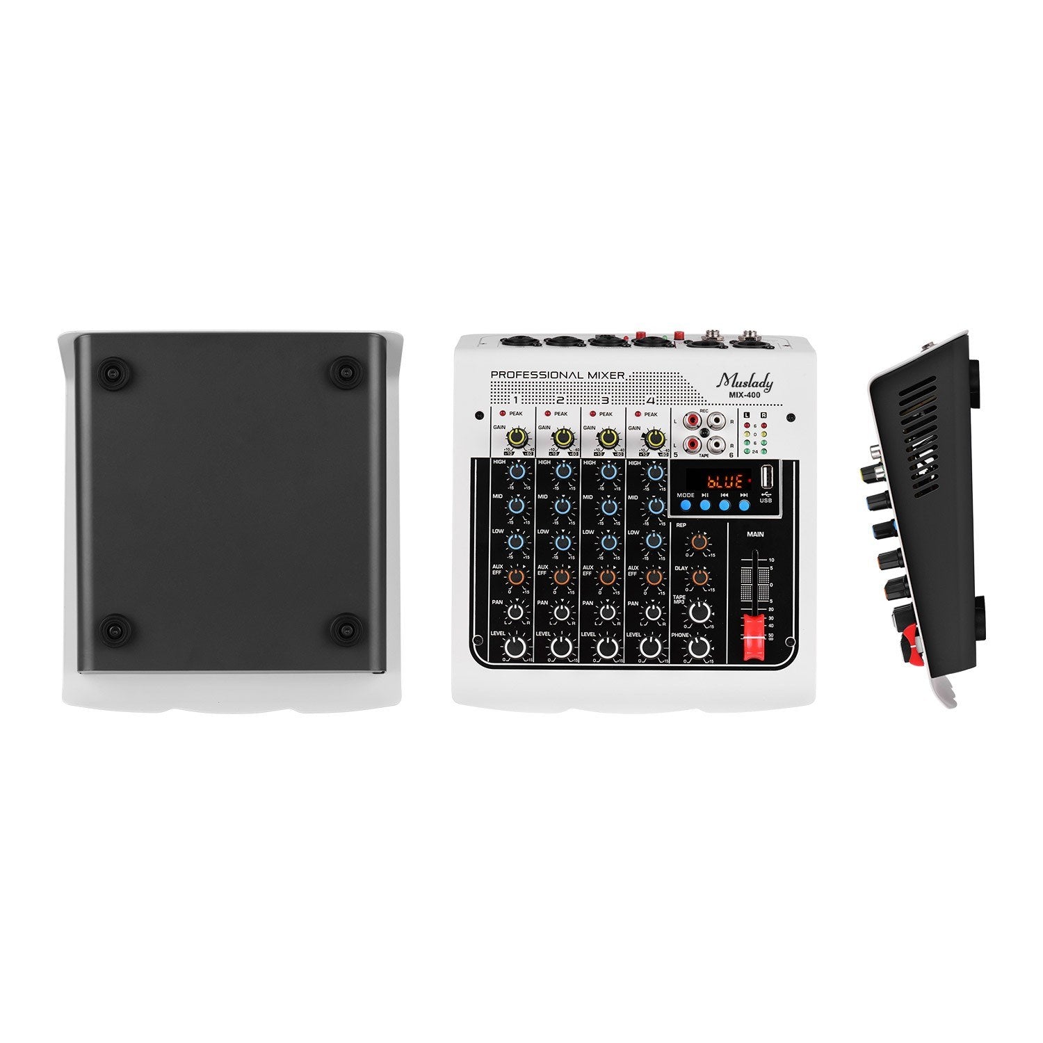 6-Channel Audio Mixer Mixing Console