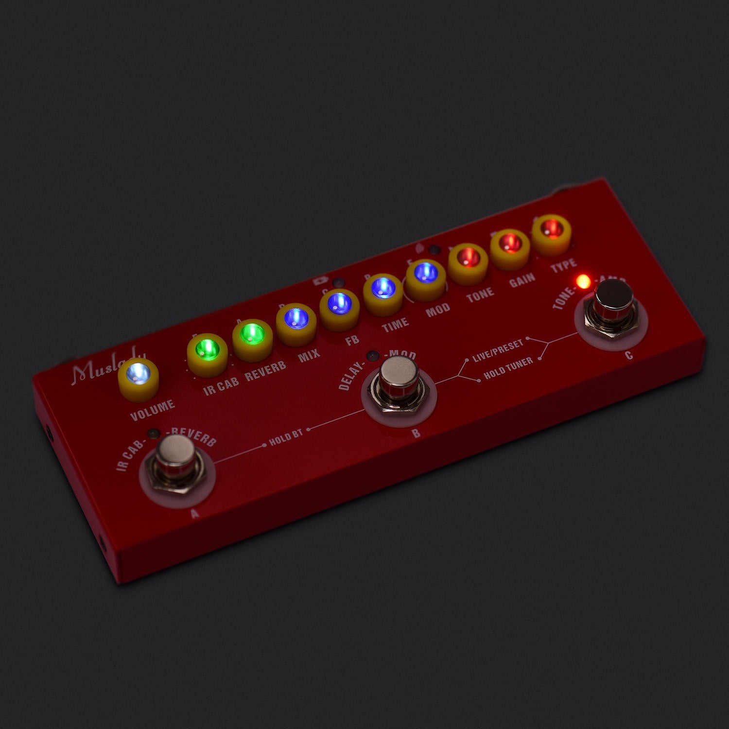 Portable Multi-functional Electric Guitar Combined Effects Pedal