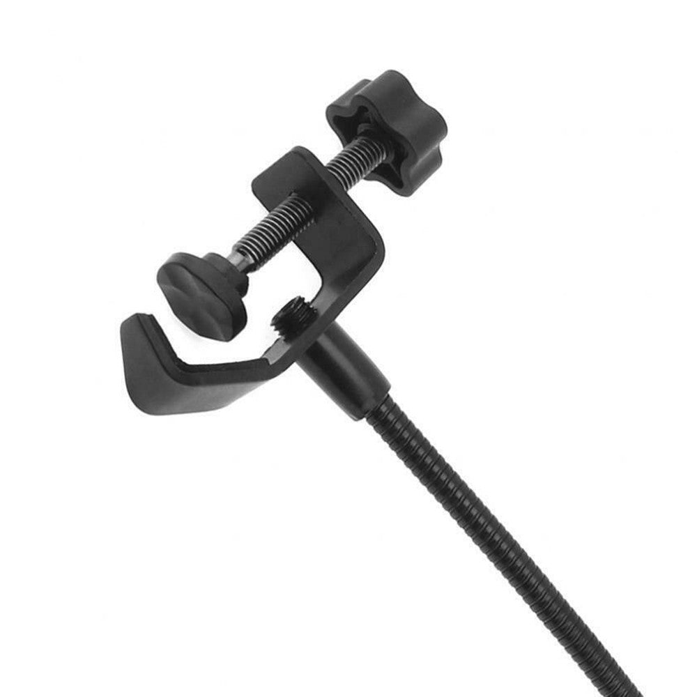 Double Layer Studio Microphone Wind Screen Shield Mesh Gooseneck Noise Filter