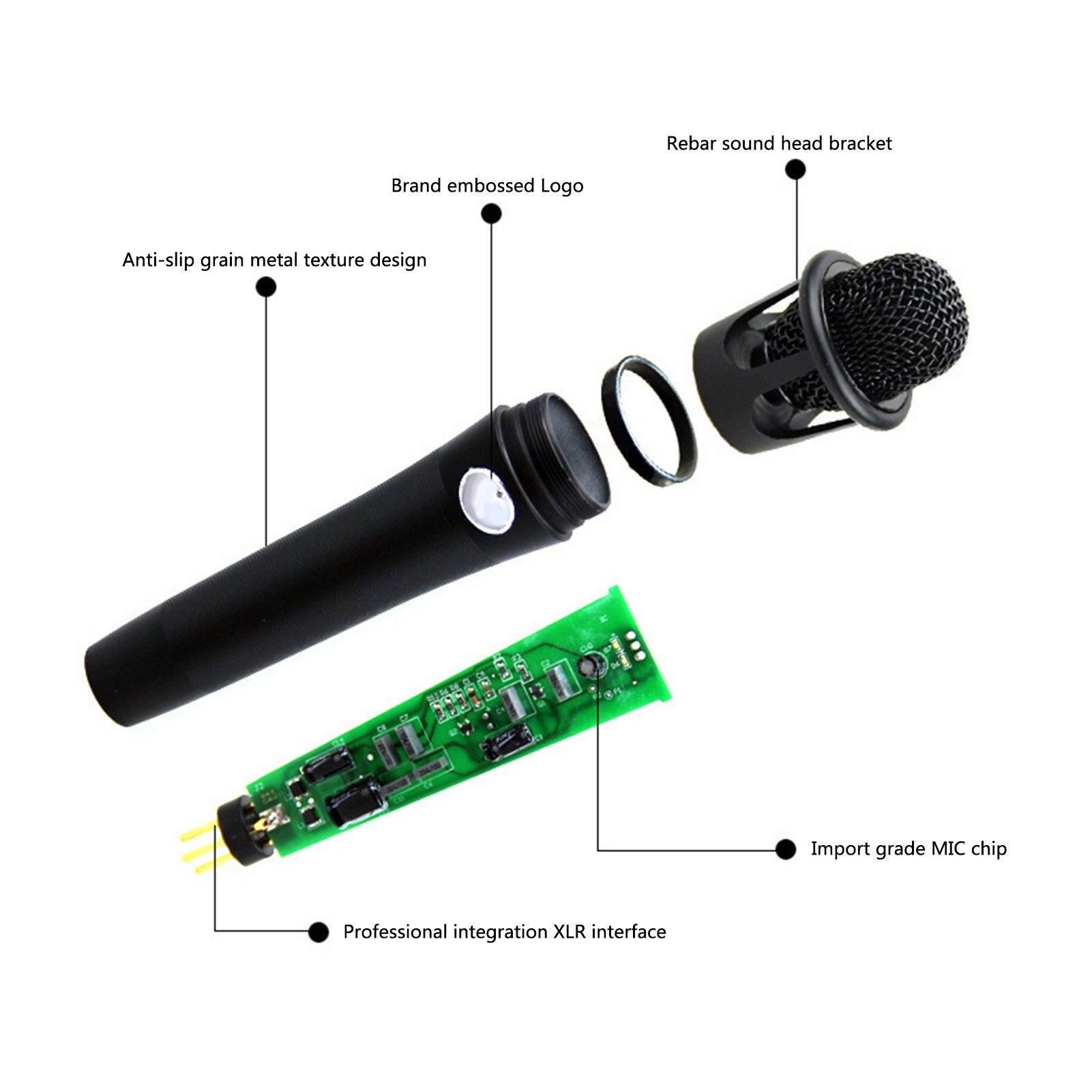 Live Sound Card Microphone Set 12 Effects Audio Recording Streaming Equipments