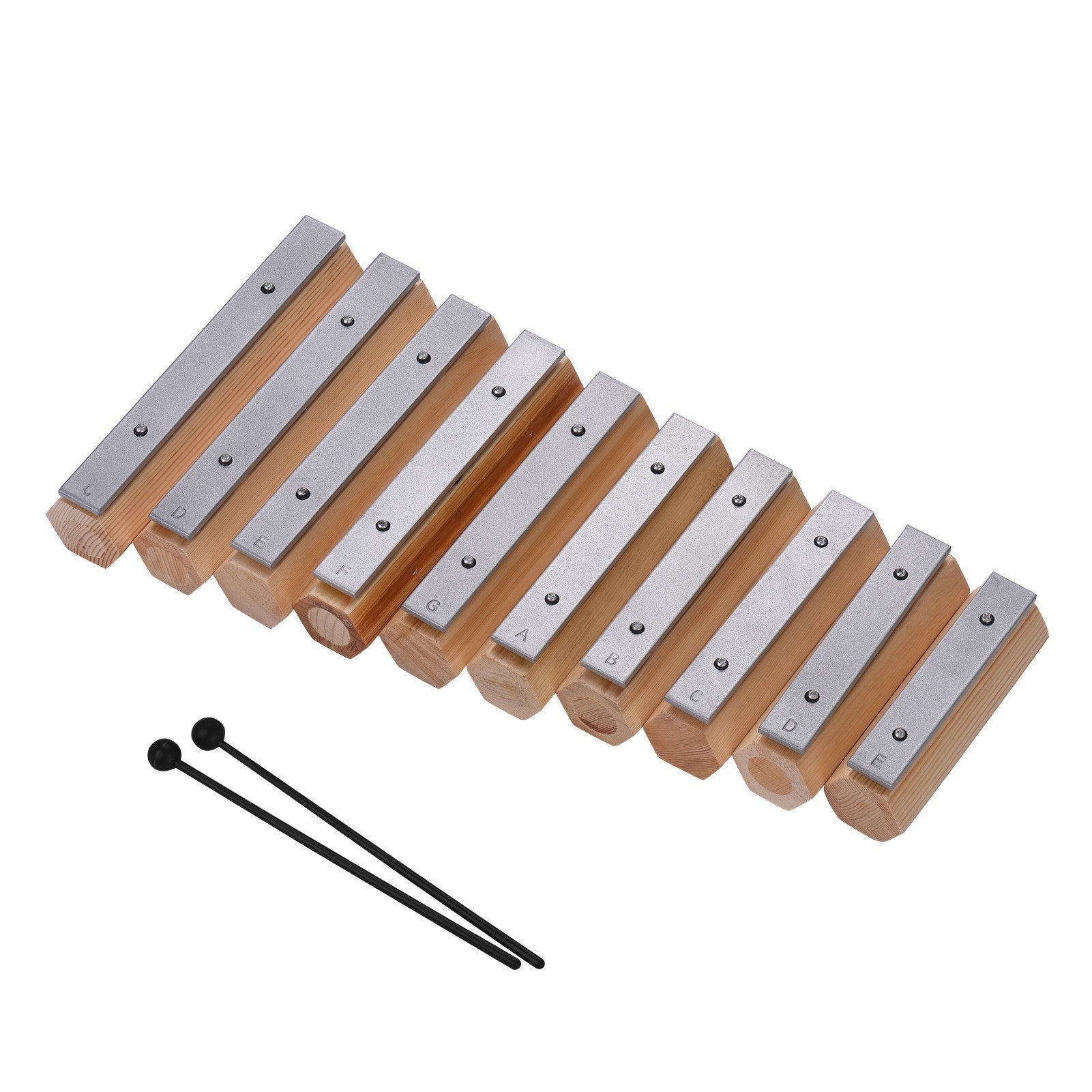 10 Notes Xylophone Glockenspiel Disconnect-type Design Percussion Instrument