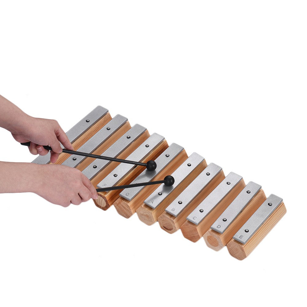 10 Notes Xylophone Glockenspiel Disconnect-type Design Percussion Instrument
