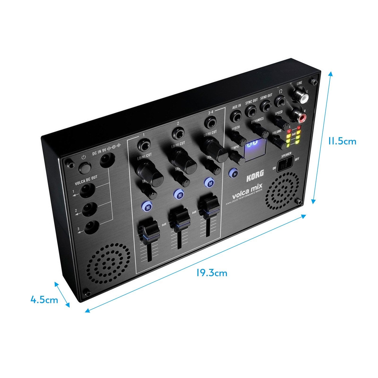 MIX 4-channel Mini Analog Mixer Mixing Bus