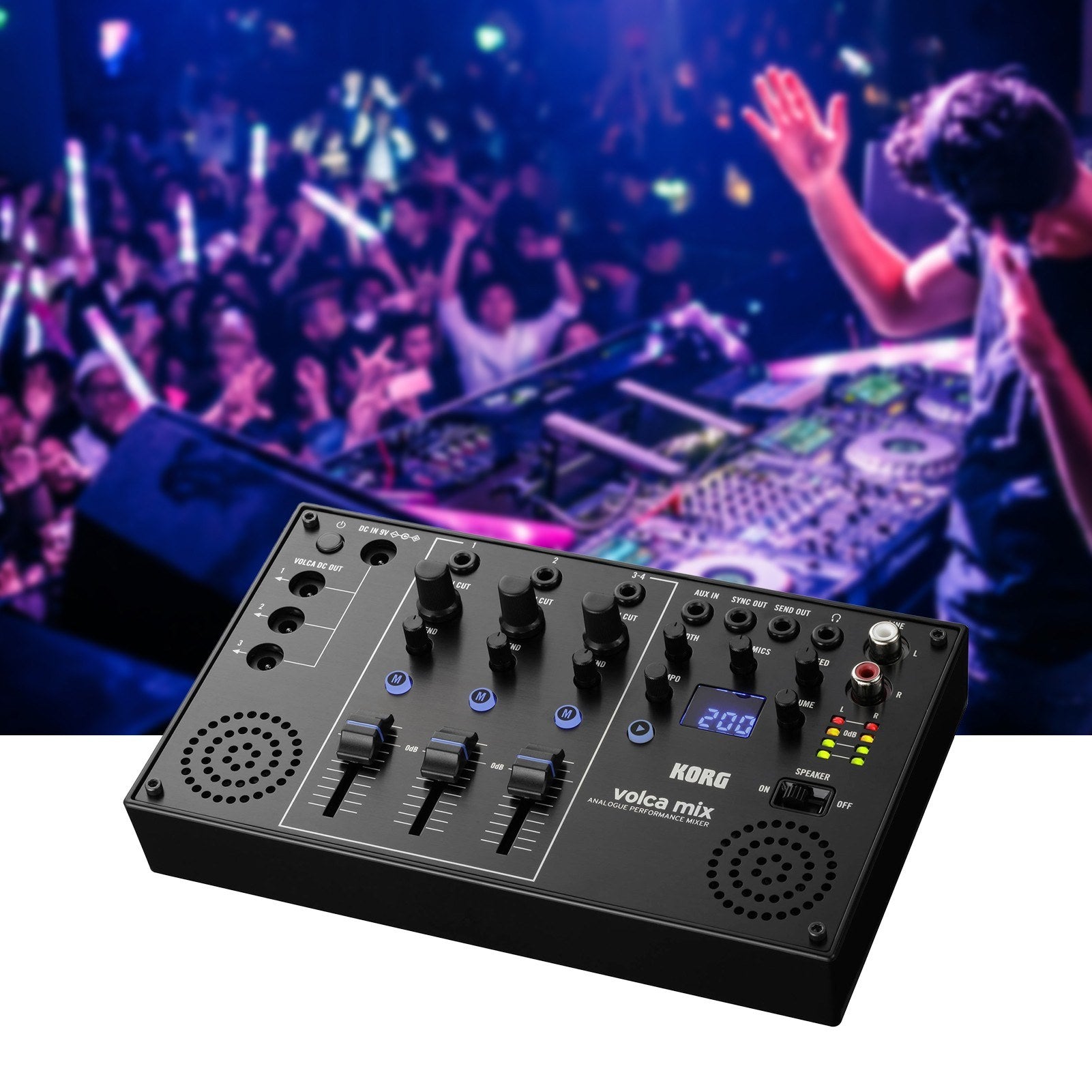 MIX 4-channel Mini Analog Mixer Mixing Bus