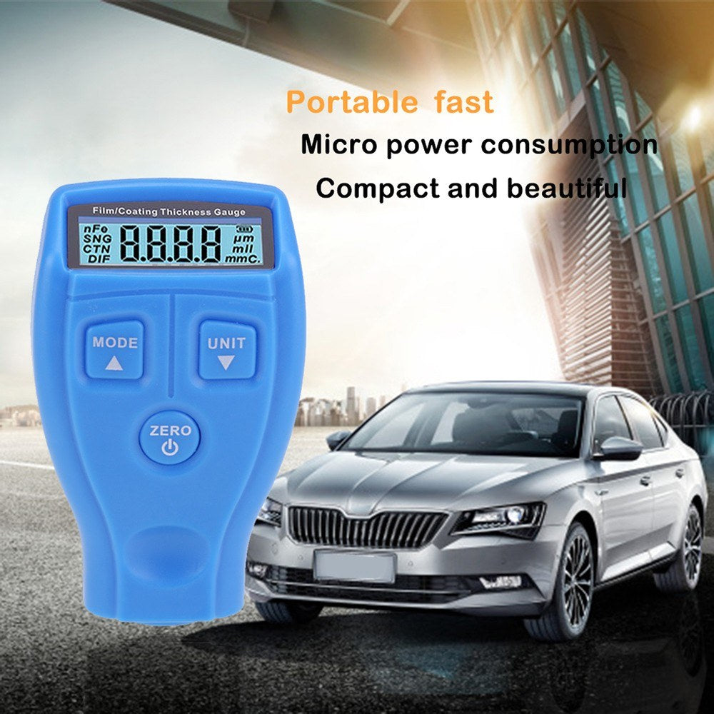 Paint Measure Tester Tool Instruments LCD Display