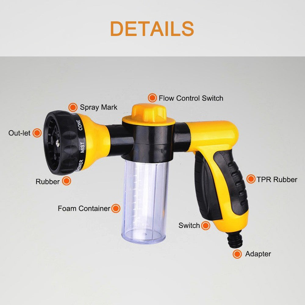 Foam Sprayer Garden Water Hose Nozzle