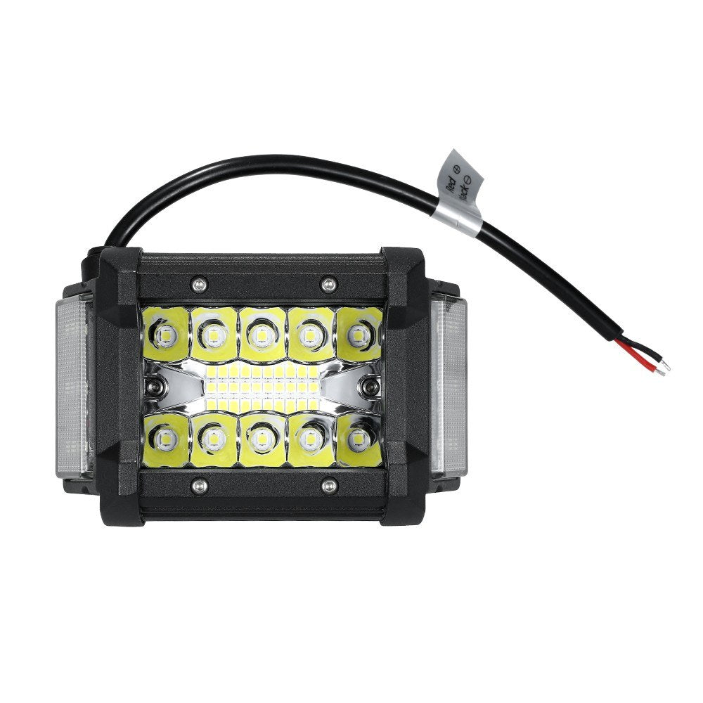36W 4" LED Pods Lights Side Shooter Combo Beam Driving Fog Work Light